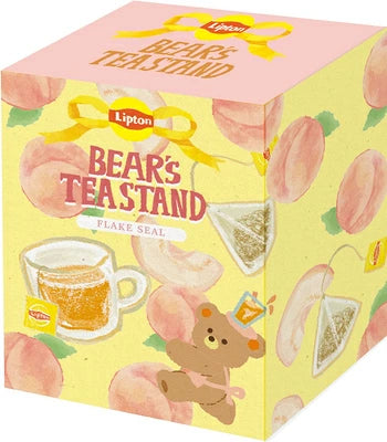 <限定商品> 日本Lipton 聯乘古川紙盒熊仔貼紙