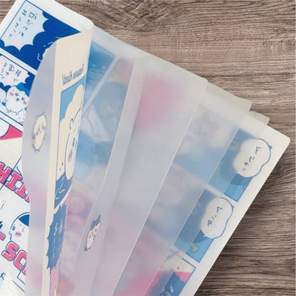 日本Chiikawa 漫畫對話 A4 Multi Pockets 文件夾