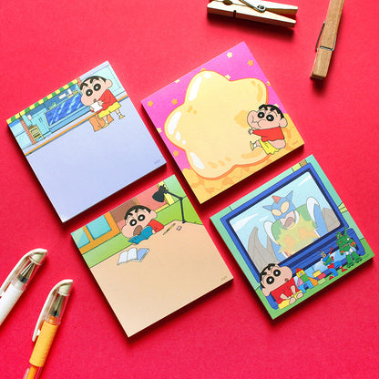 Crayon Shinchan 蠟筆小新系列方型 Memo Pad   [預購貨品，下單後14天出貨]