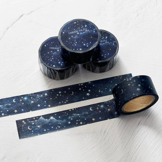 日本Clover R. 深夜星空紙膠帶（預購貨品，約兩星期到貨）