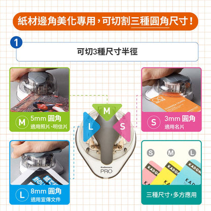 早鳥訂購85折‼️日本 Sun-Star 多選擇圓角切割器 PRO * 預購貨品，下單後一星期寄出