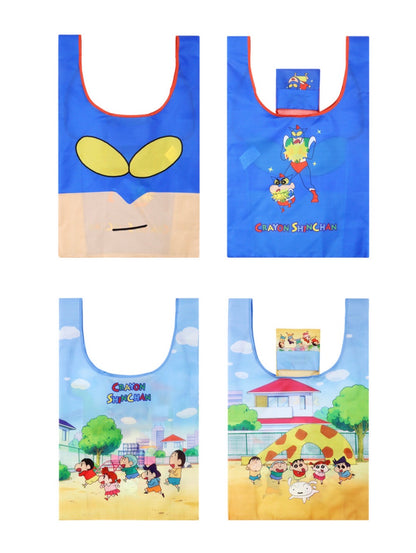 <新企劃> Crayon Shinchan 蠟筆小新系列可摺疊環保袋 Version 4 * [預購貨品，下單後14天出貨]