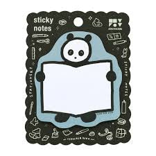 一齊打開本簿造型便利貼 - 熊貓
