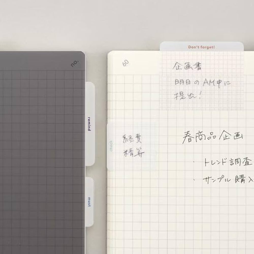 日本便條貼專家 Isshoni ：加厚可書寫Index貼
