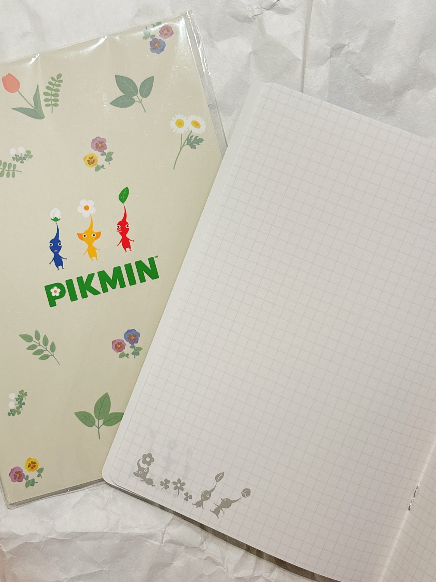 日本任天堂Pikmin A5 格網筆記簿 (兩色）預購貨品