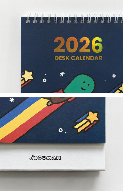 韓國Kakao Friends x Joguman 2026 桌上月曆 * [預購貨品，下單後14天出貨]