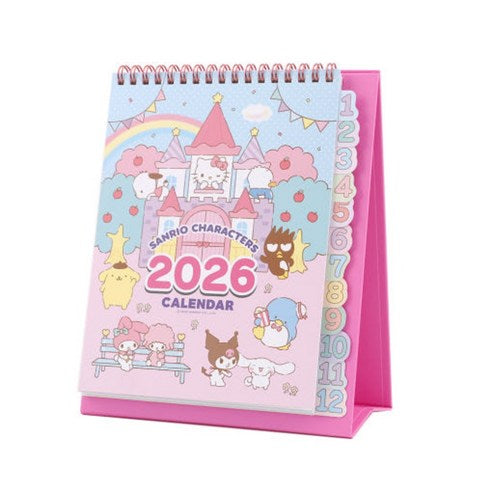 Sanrio My Castle 2026 桌上月曆* [預購貨品，下單後14天出貨]