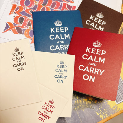 英倫 Keep calm and Carry on 心意卡 - 3 個選擇