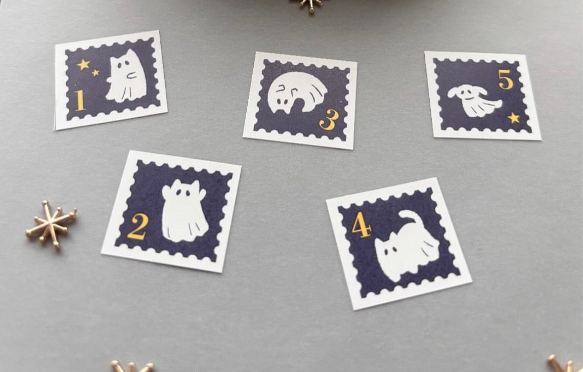 日本the Neko-noki 貓咪紙品: 鬼鬼貓咪貼紙