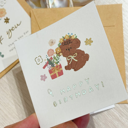Sunny Card 迷你心意卡 - happy birthday
