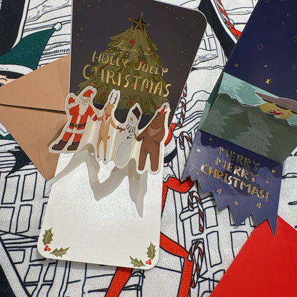 日本 Christmas tree 🌲 立體pop up聖誕咭小卡