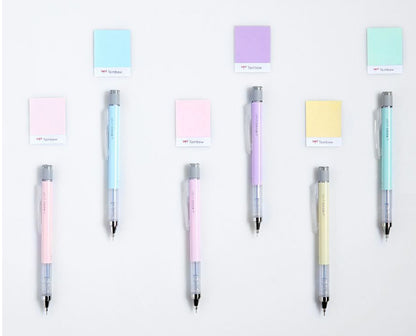 Tombow Pastel Color 鉛芯筆連擦子膠套裝