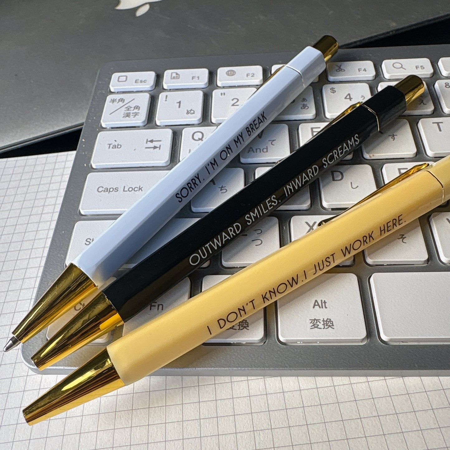 美國Anbo Customer Services 遇見奧客的員工專屬筆  - 0.5mm 黑色墨 原子筆