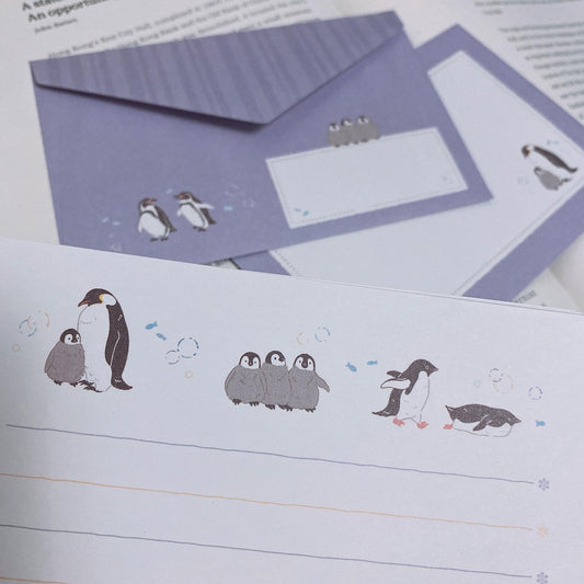 日本小企鵝大集合 Letter Set