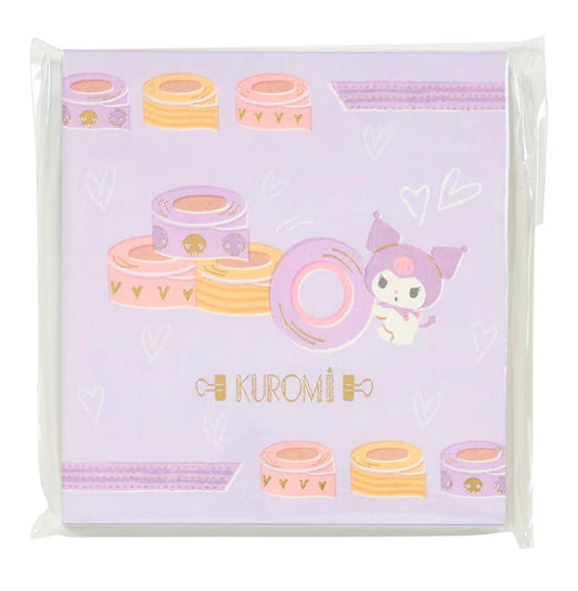 Sanrio Characters Kuromi 的文具時間便條簿