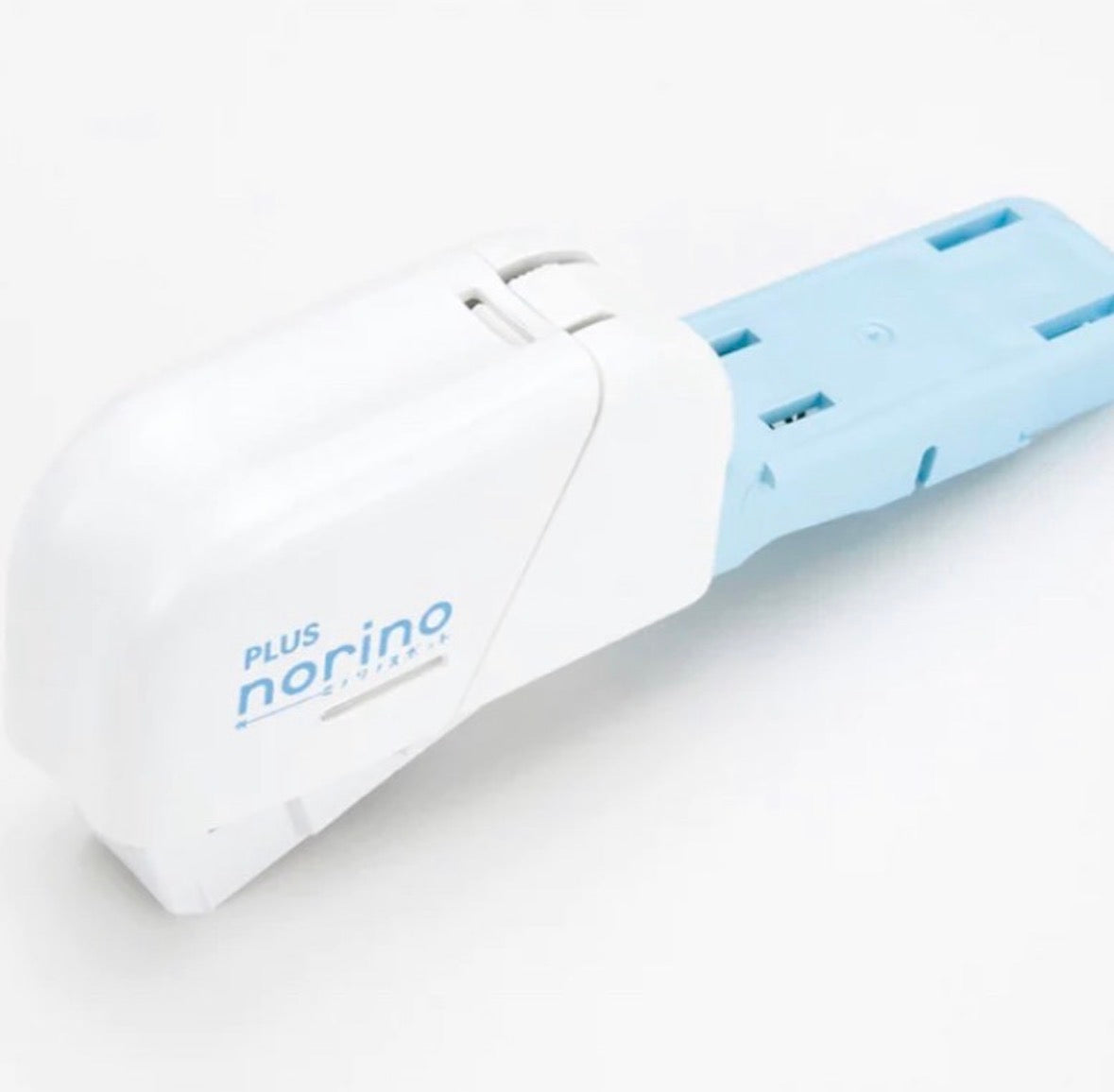 日本Plus Norino 釘書機型雙面膠紙機 （按壓式+印章式）[預購貨品，下單後14天出貨]