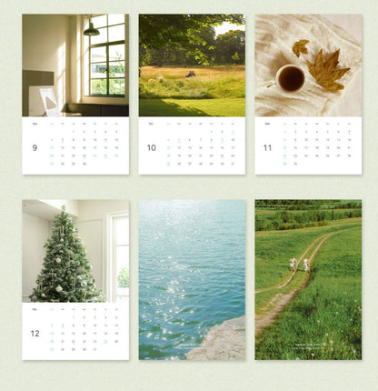 韓國Life in Flow 2026 掛牆月曆 [預購貨品，下單後14天出貨]