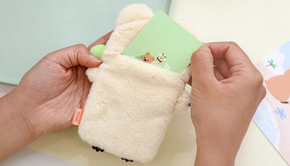 韓國濟洲 Kiki Quokka 幸運四葉草卡套匙扣* [預購貨品，下單後14天出貨]