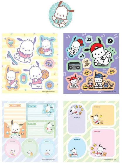 Sanrio Characters 限量版 Mini Sticker Book Collection - PC 狗* [預購貨品，下單後14天出貨]