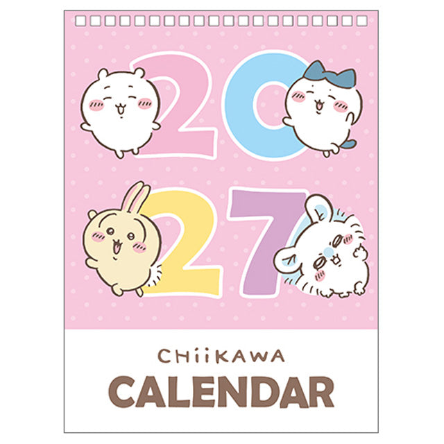 早鳥訂購優惠‼️ 2027 年 Chiikawa 桌上月曆 [預購貨品］