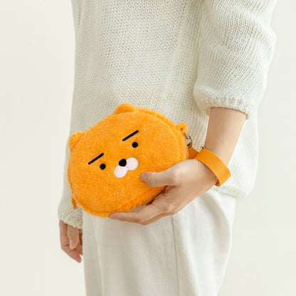 韓國 Kakao Friends 毛毛Pouch - (預購貨品)