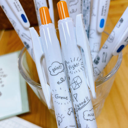 Sarasa R 0.4mm White Series 限定系列  Gel Pen