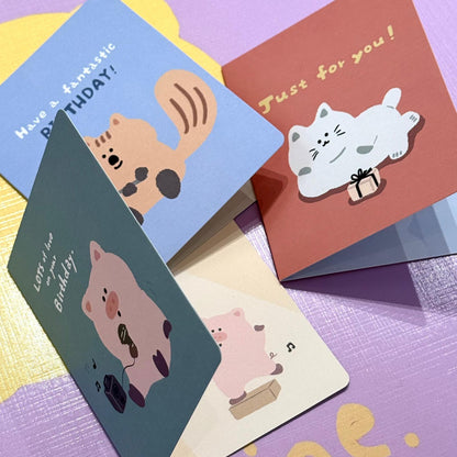 Message for you 小動物系列心意小卡