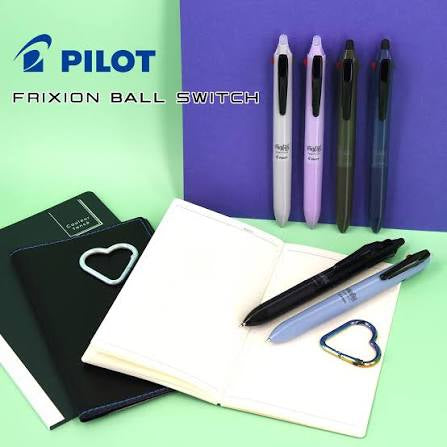 日本Pilot Frixion Ball Switch 多功能原子筆 (3色 0.5mm 擦擦筆 +0.7mm油性筆）[ 預購貨品 ］
