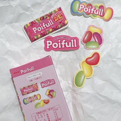 兒時回憶‼️ 日本Funbox 明治朱古力造型盒貼紙 *預購貨品