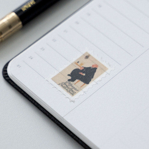 韓國 vintage 復古懷舊郵票紙膠帶 * [預購貨品，下單後14天出貨]