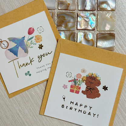 Sunny Card 迷你心意卡 - happy birthday