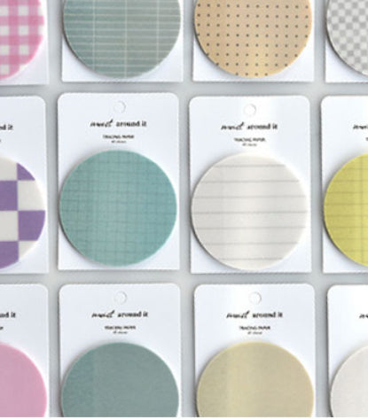韓國Memo it - 半透明描圖紙便利貼 * [預購貨品，下單後14天出貨]