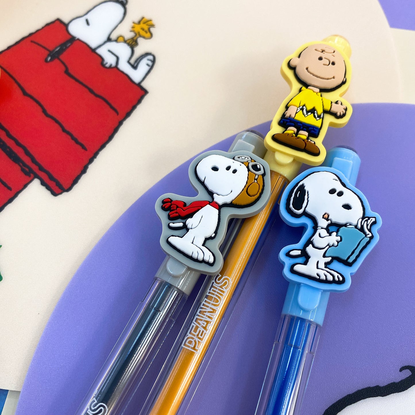 My Snoopy World 漫畫風公仔 0.5mm 黑色Gel Pen - 3款