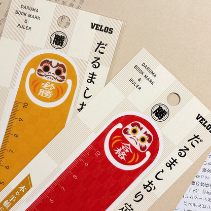 日本達摩10cm Bookmark 間尺 - 合格/必勝