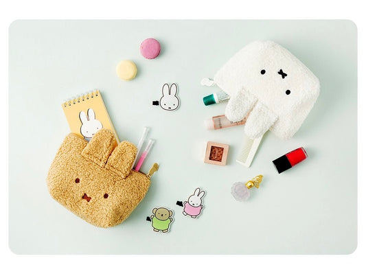 毛毛 Miffy face 收納包包 * [預購貨品，下單後14天出貨]
