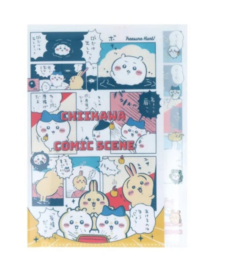 日本Chiikawa 漫畫對話 A4 Multi Pockets 文件夾