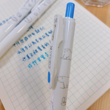 Sarasa R 0.4mm White Series 限定系列  Gel Pen