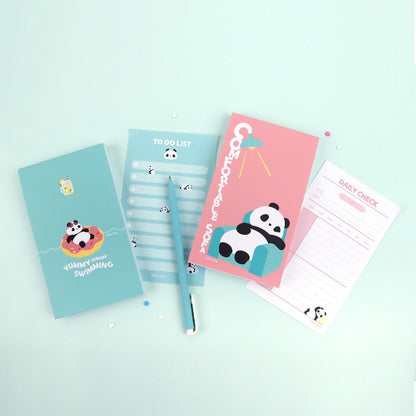 韓國 Panda Garden 熊貓 memo pad - 2 款選擇 （預購貨品）