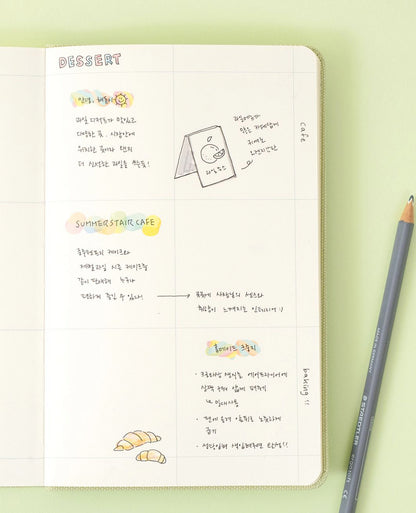 韓國Full design Useful Highlight Stickers - ￼Marshmallow 棉花糖