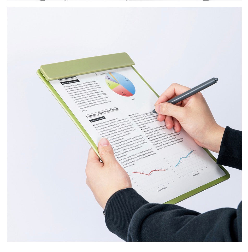 日本Nakabayashi 可摺疊站立式桌上Clipboard [ 預購貨品 ］