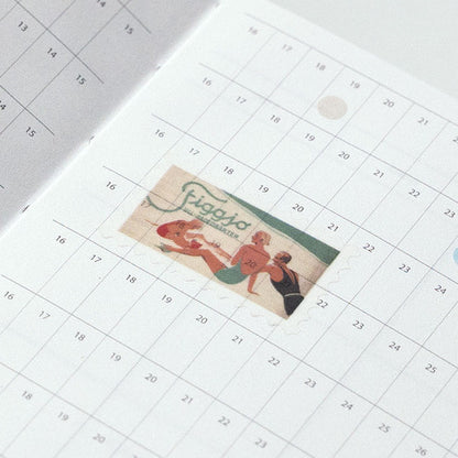 韓國 vintage 復古懷舊郵票紙膠帶 * [預購貨品，下單後14天出貨]