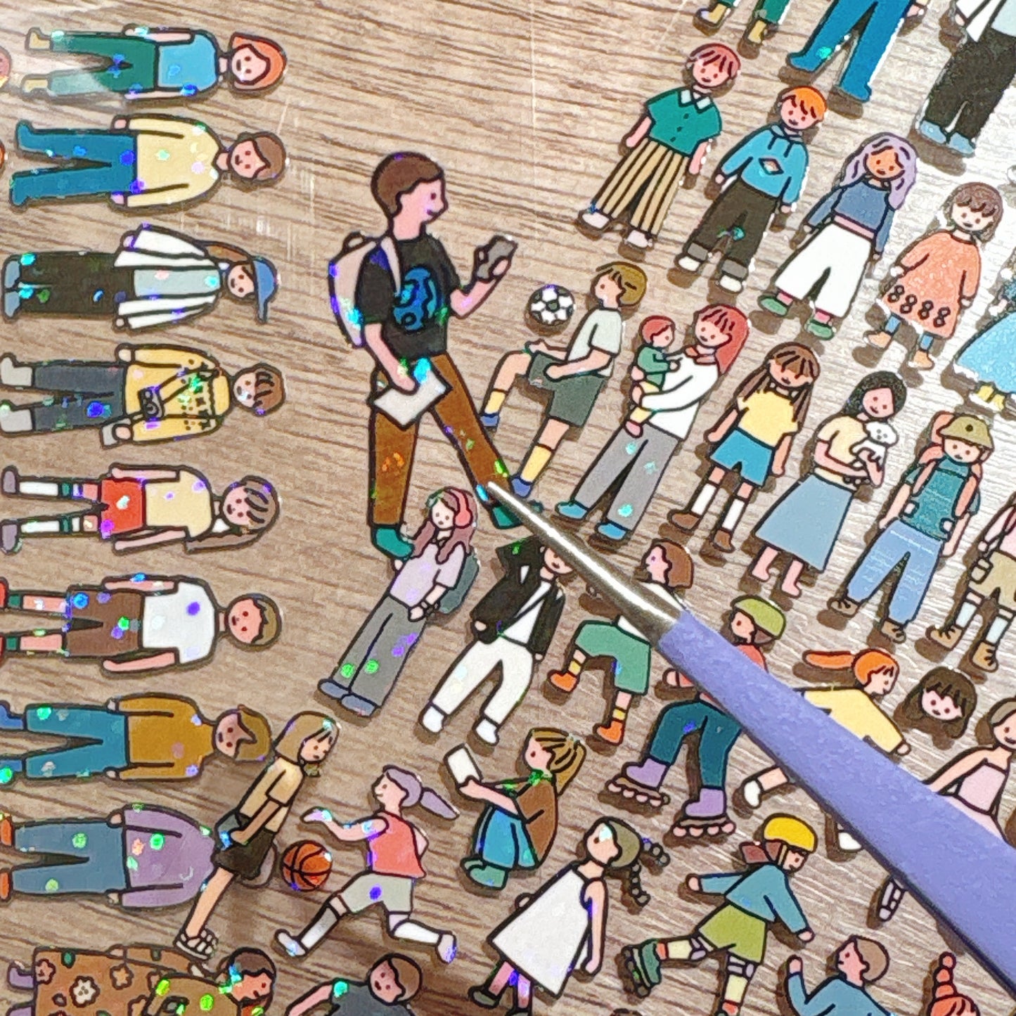 世界生物圖鑑貼紙合集 - 普渡眾生