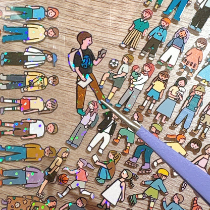 世界生物圖鑑貼紙合集 - 普渡眾生