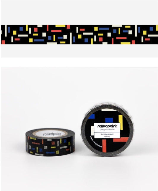 韓國 藝術珍藏 Top哥哥同款 - Mondrain De Stijl 黑色系列