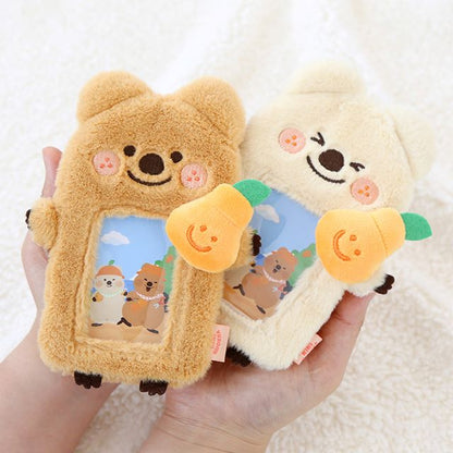 韓國濟洲 Kiki Quokka 濟州柑仔卡套匙扣* [預購貨品，下單後14天出貨]