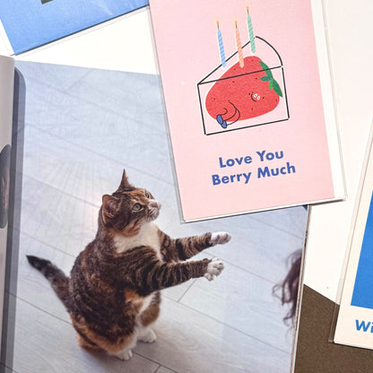 韓國Jam Studio 心意卡 - Love You Berry Much