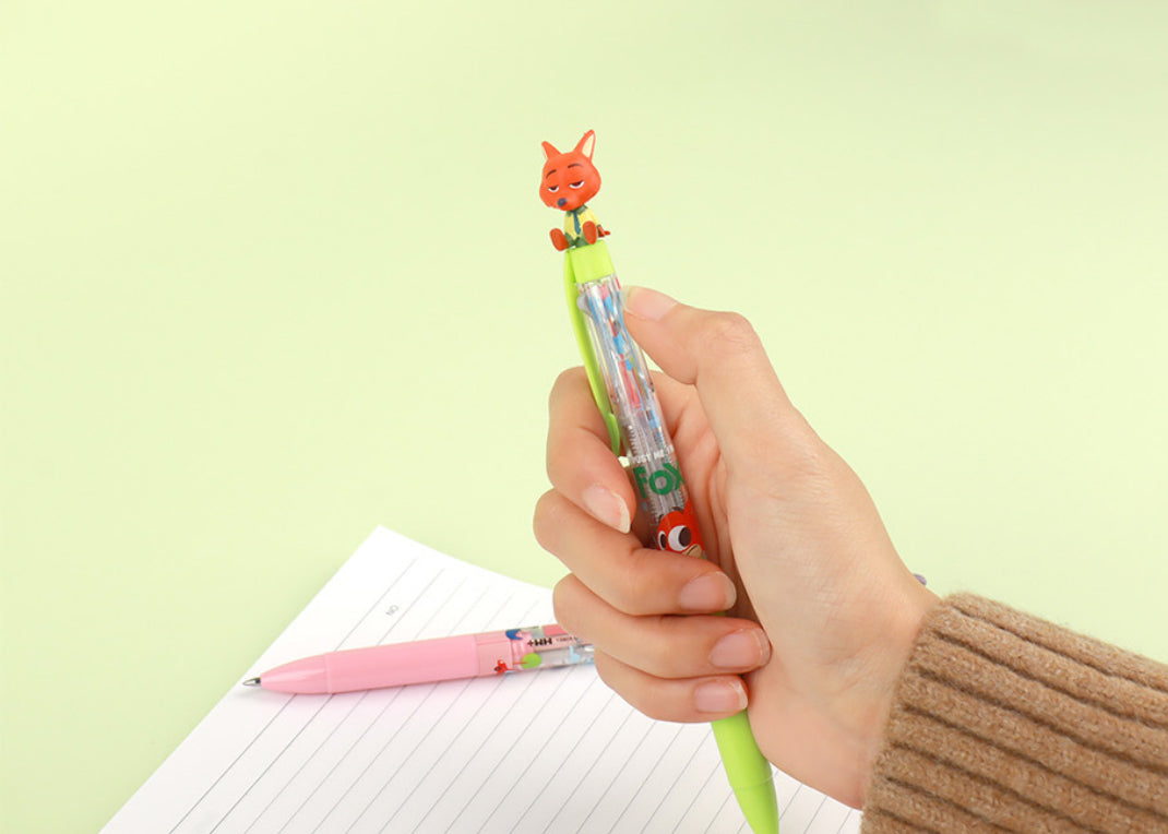 Disney 優獸大都會Zootopia 三色筆 - Nick and Judy * [預購貨品，下單後14天出貨]