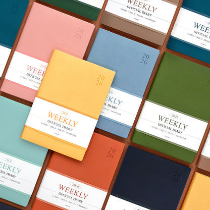 韓國The Harvest 2026 Official Schedule 月周計劃A5 size* [預購貨品，下單後14天出貨]