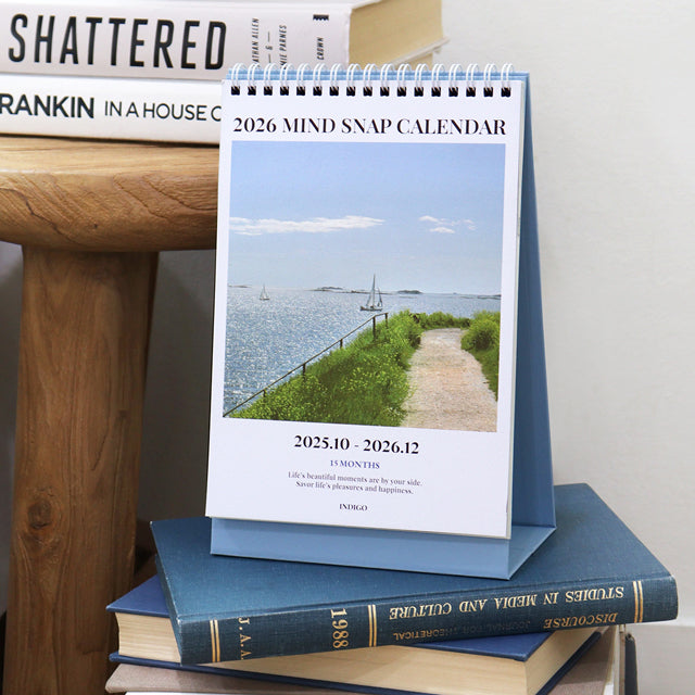 2026 Mind Snap 風景檯面桌上月曆* [預購貨品，下單後14天出貨]