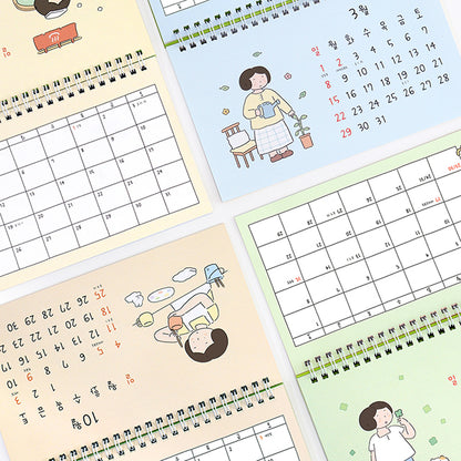 2026 My Little Happy Moment - 檯面桌上月曆* [預購貨品，下單後14天出貨]